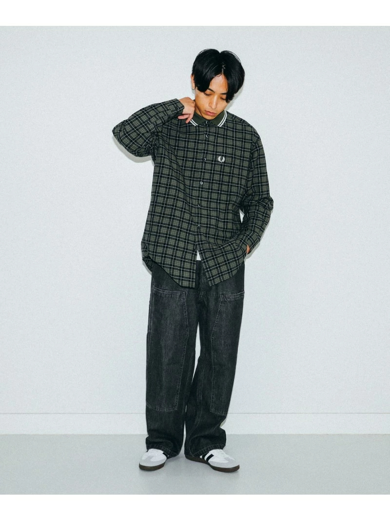빔즈 BEAMS x NULL TOKYO 별주 더블니 데님 팬츠 청바지 3컬러 - 상세 이미지 4
