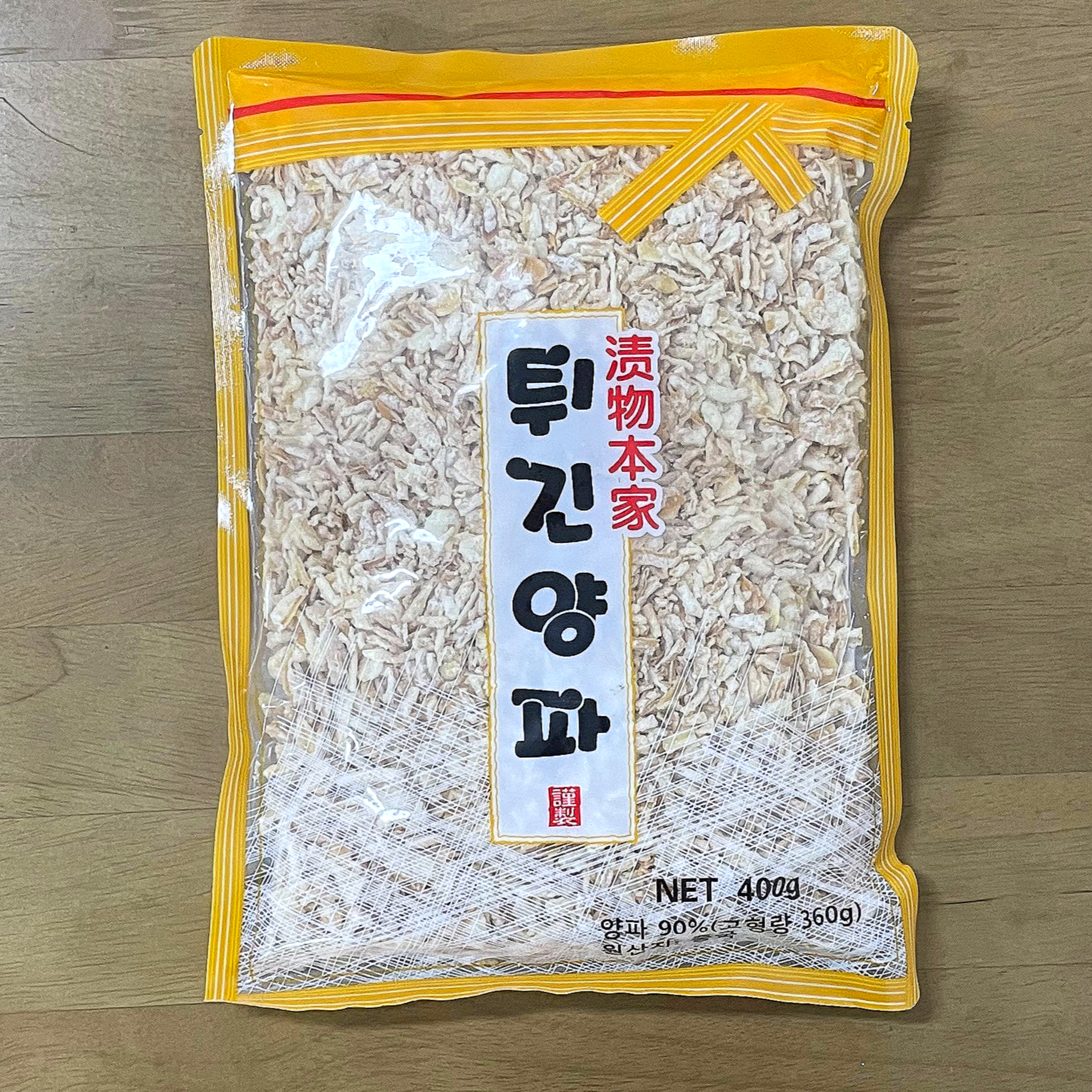 튀긴 양파 400g 크리스피 어니언 후레이크 튀김 토핑 - 상품 이미지
