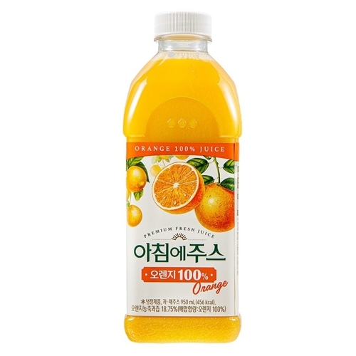 아침에주스 오렌지주스 950ml 1개 : 럭키코스코