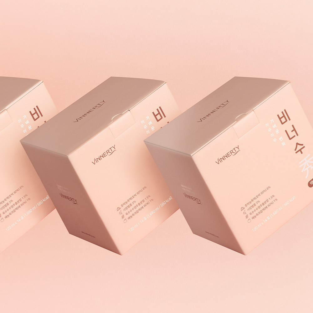 비너티 비너수 물 붓기 필요없는 호박차 출산 성형 후 임산부가 마실수 있는 차 1박스 120ml 이미지 3