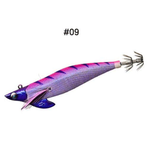 바다루어 다이와 보트2 RV 레틀 퍼플퍼플 무늬오징어 팁런 TR 에기 에깅 9, 3호