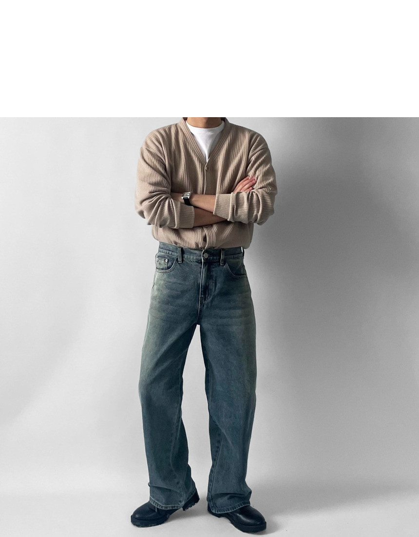 소프트 브이넥 가디건 6color 봄 가을 간절기 얇은 오버핏 상세 이미지 29