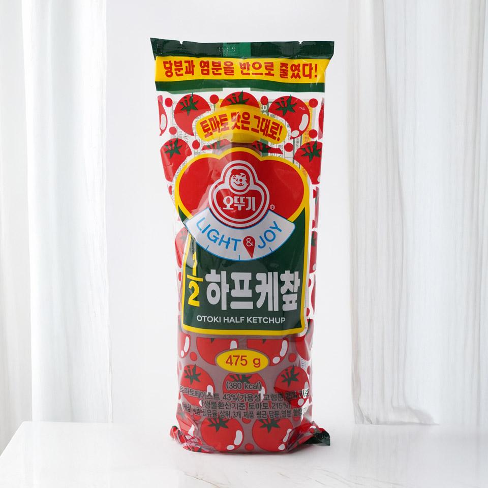 메가마트 오뚜기 하프 케찹 475g - 상품 이미지