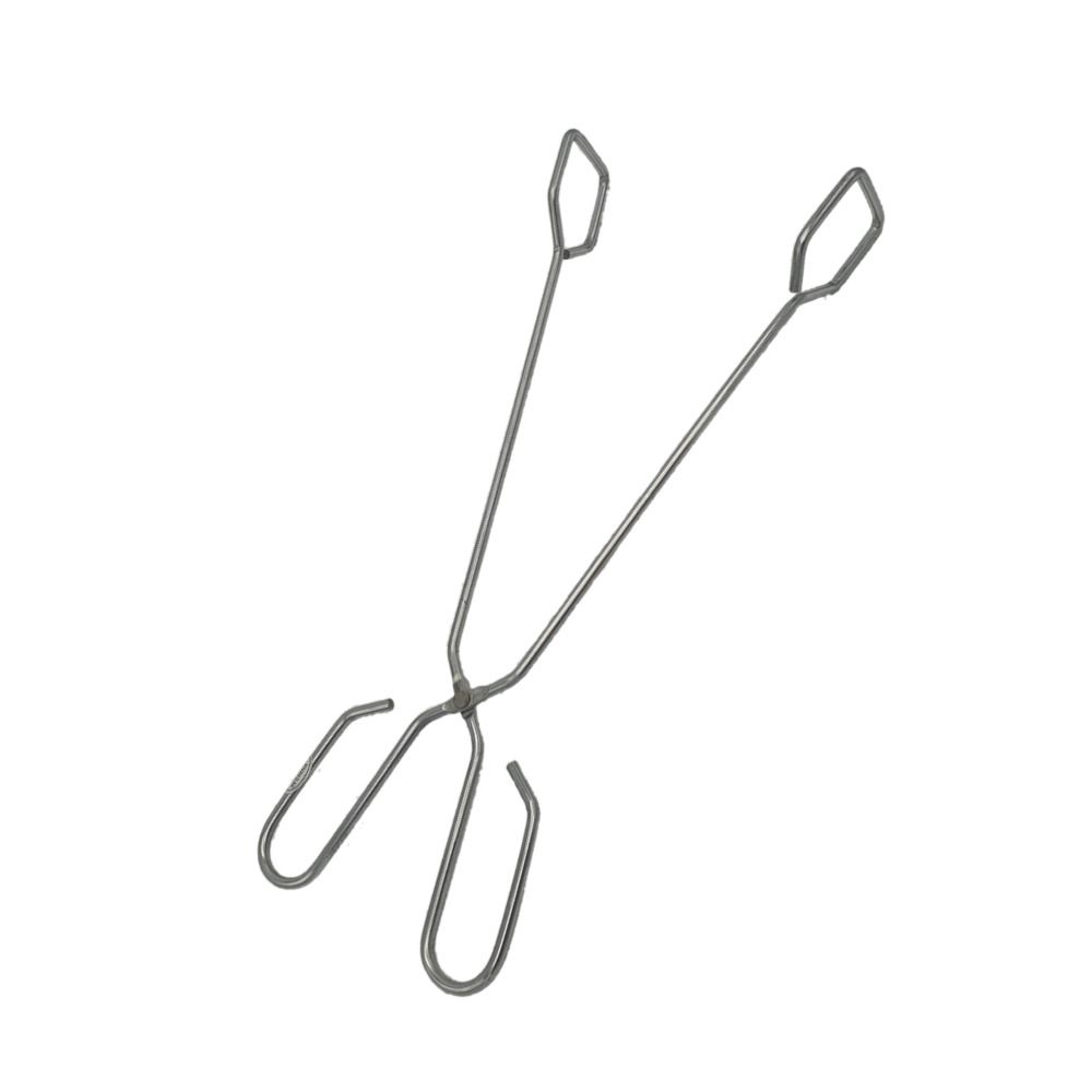 우주캠핑 숯집게 35cm 숯 장작 집게 스틸 철제