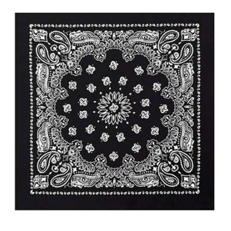 ROTHCO 로스코 반다나 트레인맨 56cm(22인치) 두건 페이즐리 손수건 제품 이미지