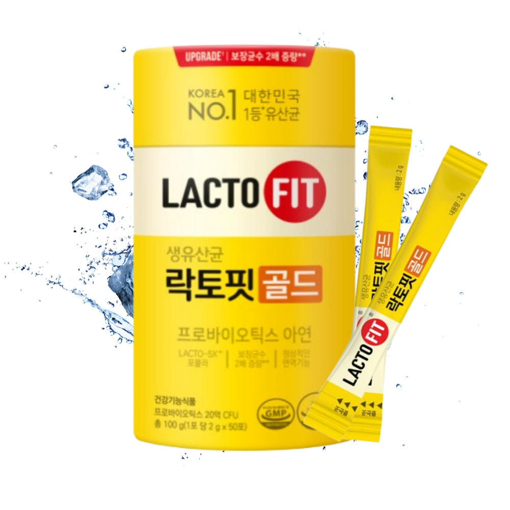 종근당 락토핏 골드 50포 유산균 1통 50포