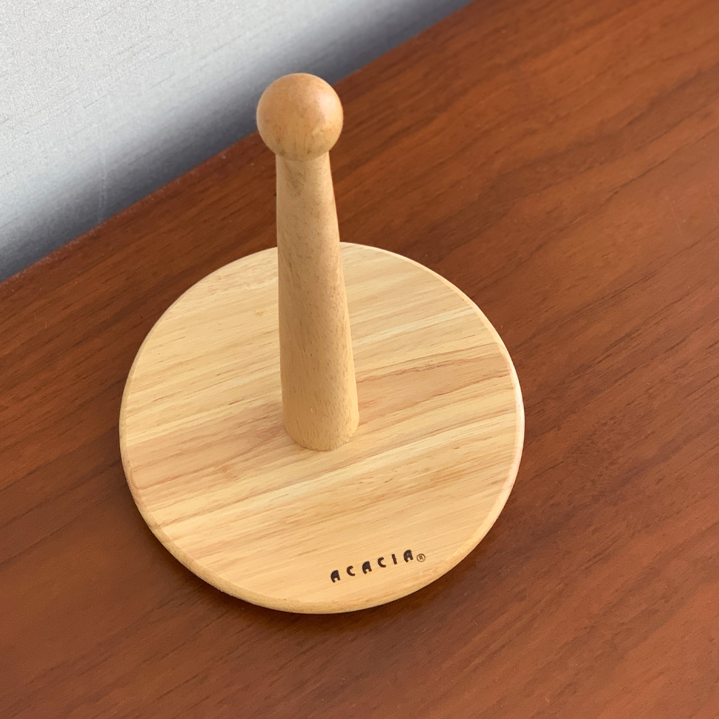 아카시아홈 원목 키친타올걸이 휴지걸이 미니 홀더 거치대 - 상세 이미지 3