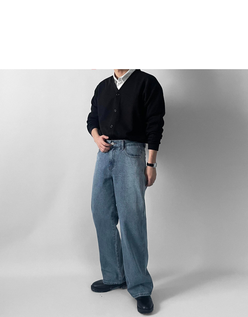 소프트 브이넥 가디건 6color 봄 가을 간절기 얇은 오버핏 상세 이미지 33
