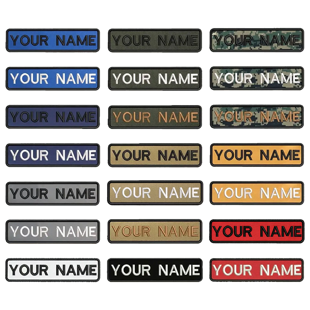 주문제작 이름 콜싸인 네임 패치 벨크로 와펜 CUSTOM NAME CALLSIGN TAG - 메인 이미지