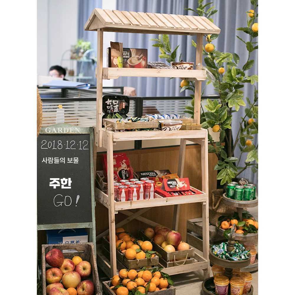 고캠프 꽃마차 철제 카트 선반 정원 정리대 대형 디스플레이 스탠드(A형) - 상품 이미지