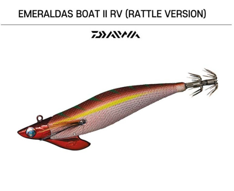 바다루어 다이와 보트2 RV 레틀 퍼플퍼플 무늬오징어 팁런 에기 에깅 30g 5, 3.5호 - 상세 이미지 2
