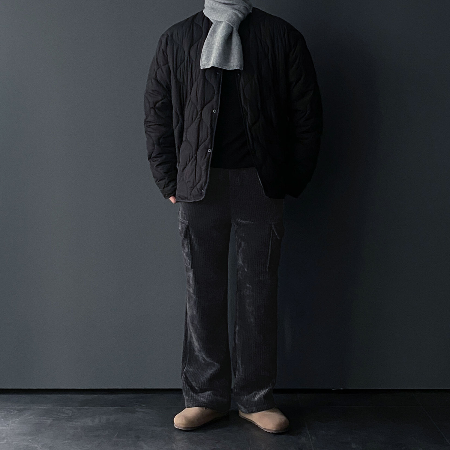 남성코듀로이팬츠 골덴바지 카고바지 - 상세 이미지 4