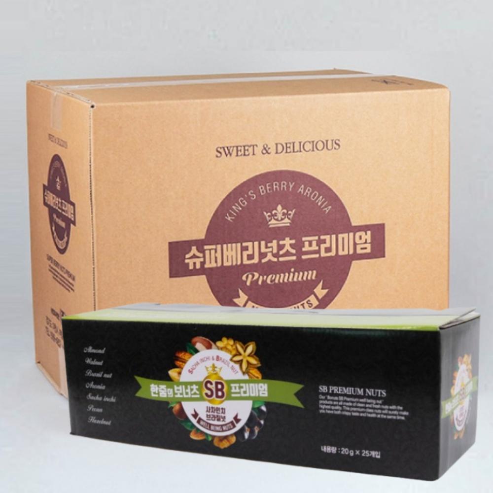 프리미엄 혼합 100봉 1일1견과류 1일견과류 100개 - 메인 이미지