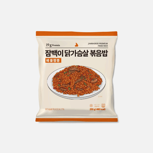잠백이 닭가슴살 볶음밥 250g 야채맛 외 9종