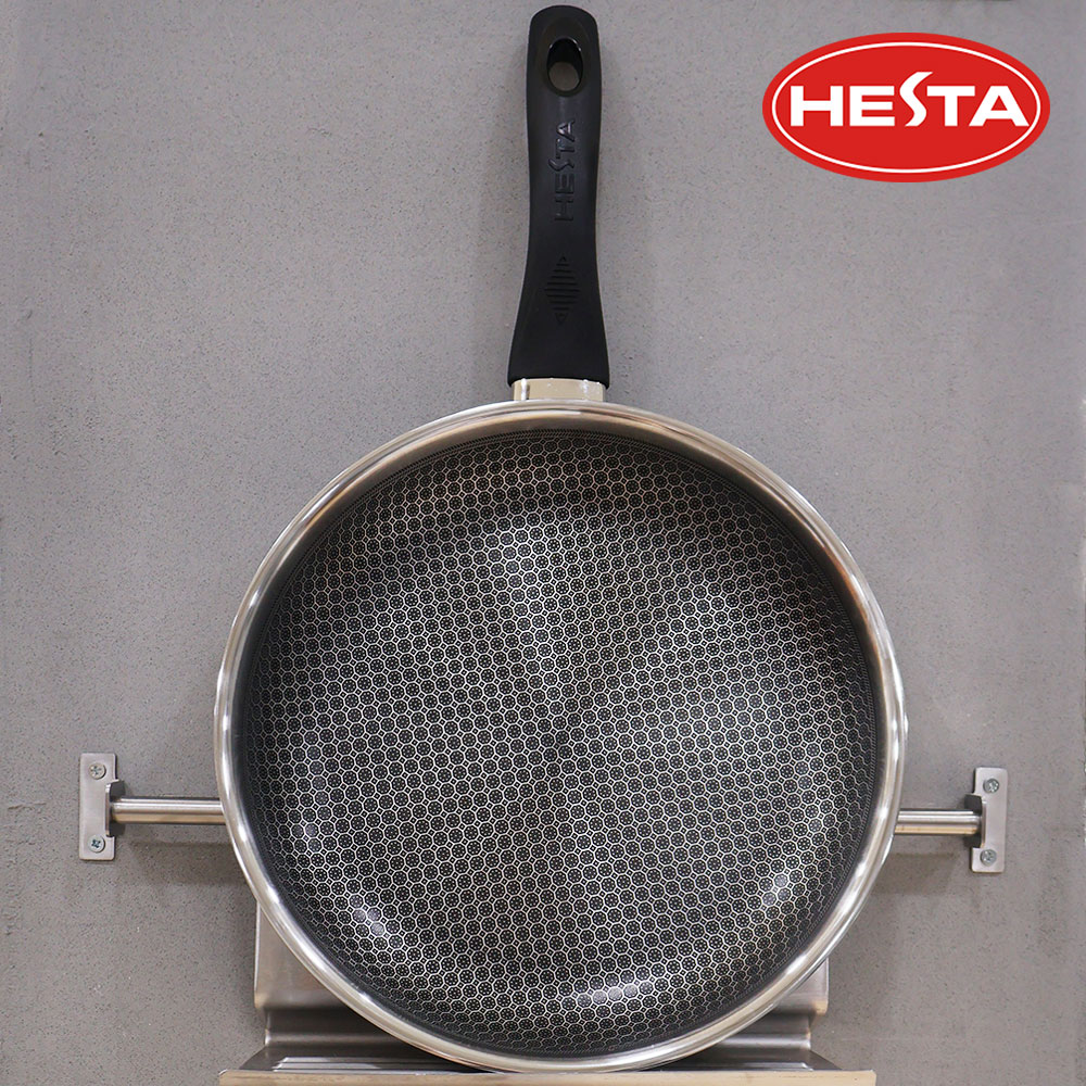 헤스타 세렌체 통3중 인덕션 후라이팬 스테인레스 스텐 고기불판 프라이팬 28cm