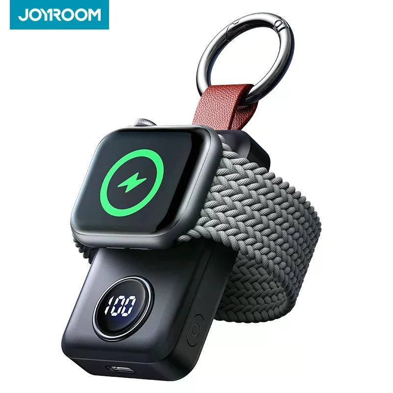 애플워치 보조 배터리 휴대용 무선 충전기 2000mAh 애플 워치 시리즈 9 8 7 6 5 블랙 0-2000mAh - 메인 이미지