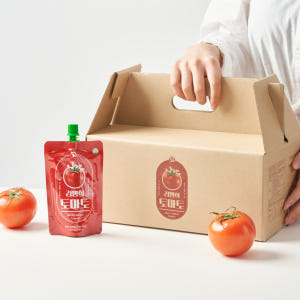 토마토즙 김명희토마토 4박스 갈아만든 도마도 라이코펜주스 음료 건강즙 선... 맛있게 먹은 솔직 후기 - 상품 이미지 3