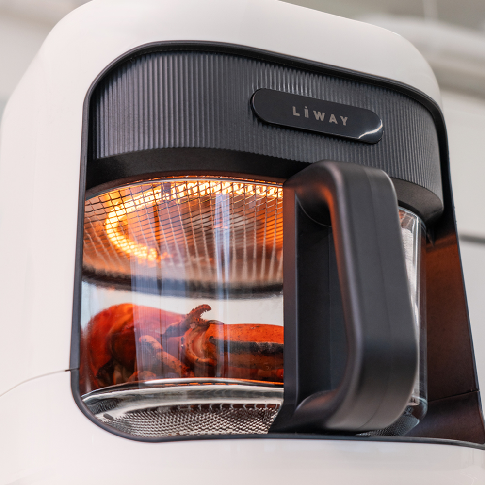 유리 대용량 에어프라이어 글라스 에어프라이기 G4545