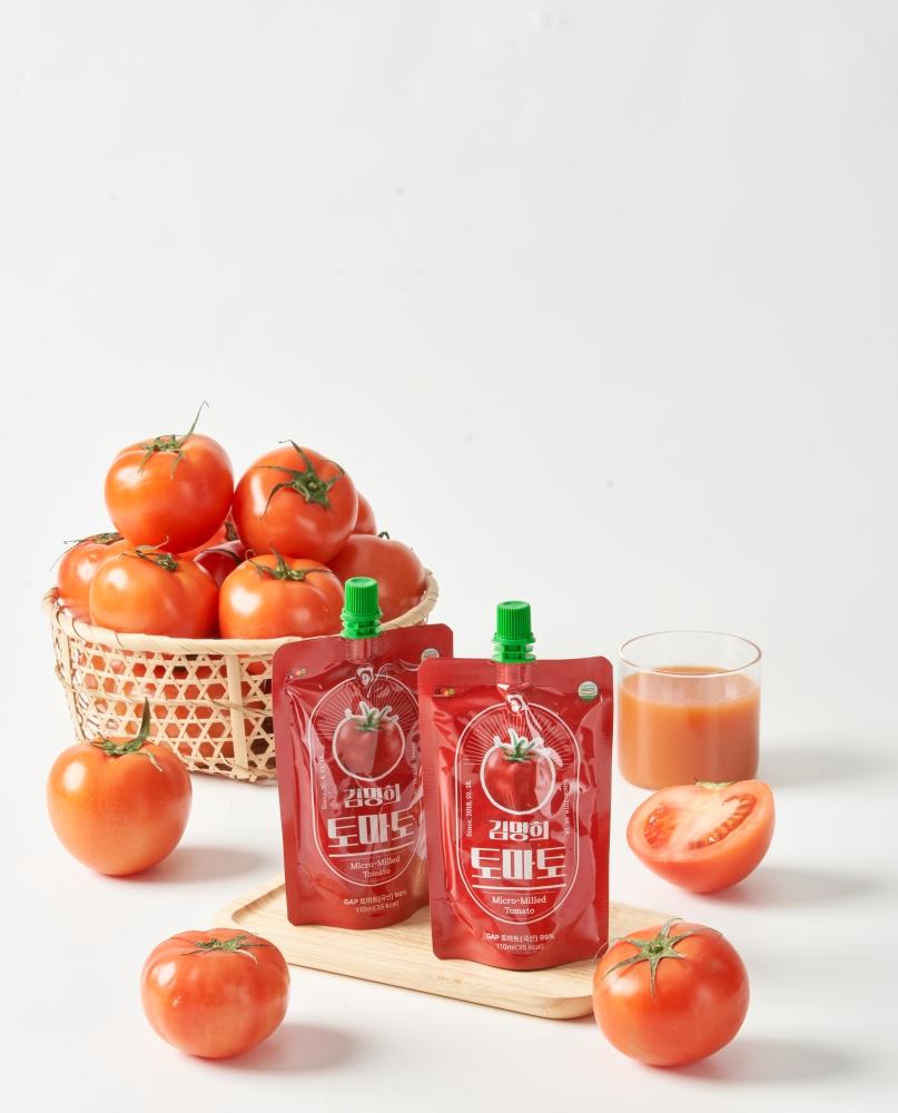 토마토즙 김명희토마토 4박스 갈아만든 도마도 라이코펜주스 음료 건강즙 선물 이미지 2