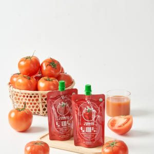 토마토즙 김명희토마토 4박스 갈아만든 도마도 라이코펜주스 음료 건강즙 선... 맛있게 먹은 솔직 후기 - 상품 이미지 2