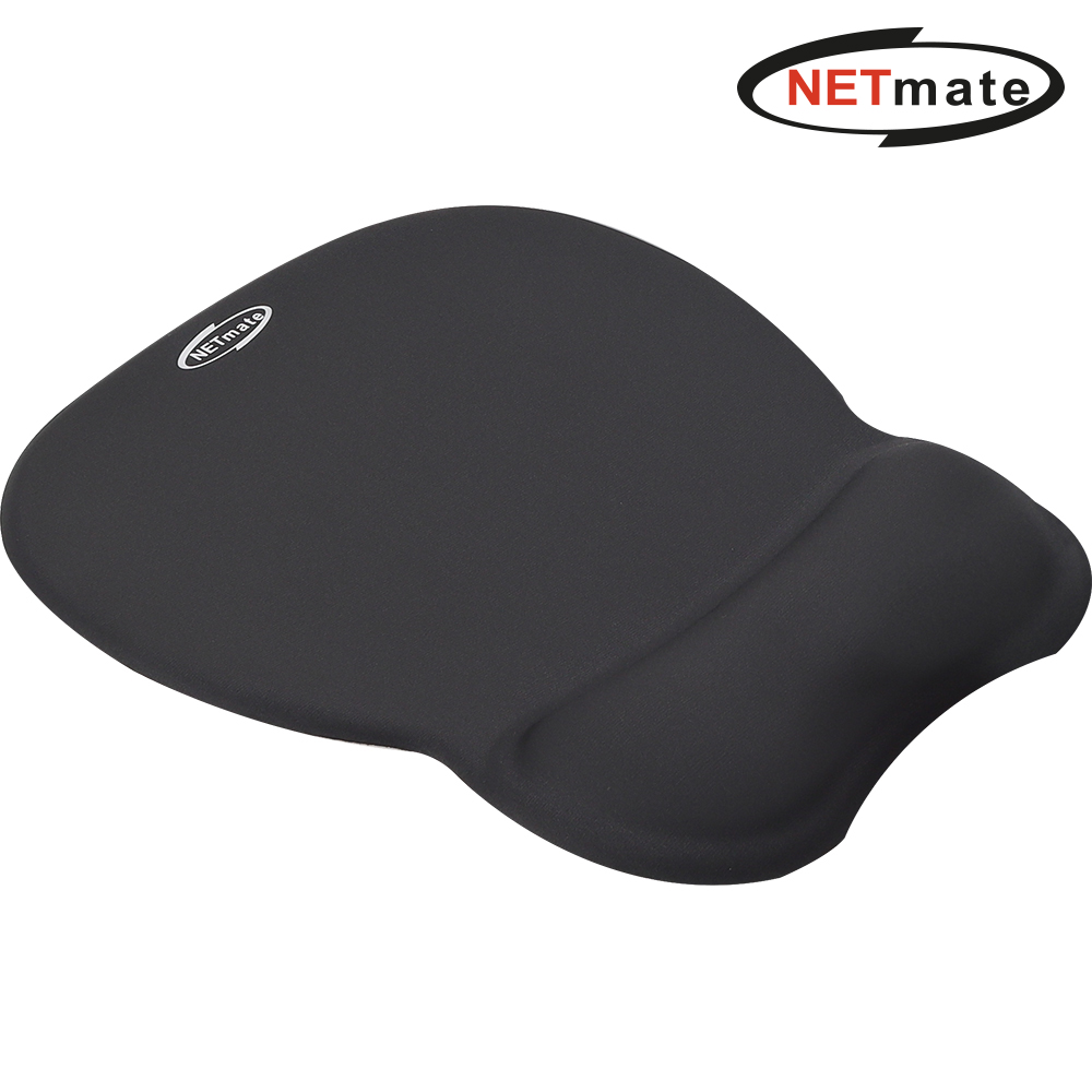 강원전자 넷메이트 손목보호 마우스 젤 패드(205x245x24mm) NM-WMP05