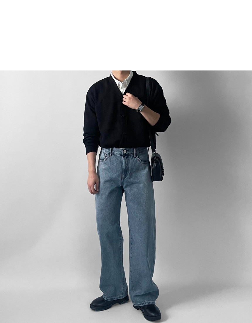 소프트 브이넥 가디건 6color 봄 가을 간절기 얇은 오버핏 상세 이미지 35