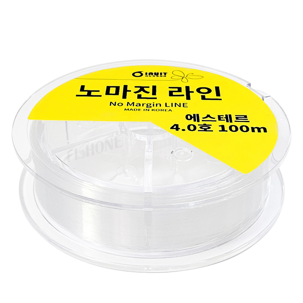 이누잇 노마진 투명 에스테르 라인 한치 갑오징어 쭈꾸미 목줄 쇼크리더 6호, 100m - 상세 이미지 3