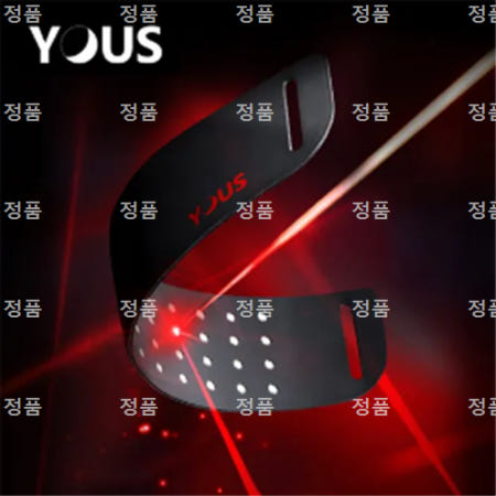 [유스] LED 근적외선 다이어트 벨트 - YOUS (보조배터리 포함) / 뱃살빼는 다이어트 복근벨트