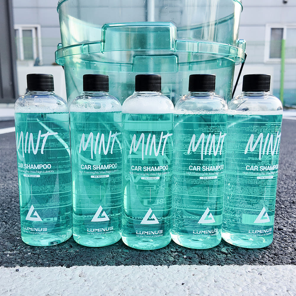 루미너스 민트 카샴푸 500ml 중성 세차샴푸 - 상세 이미지 3