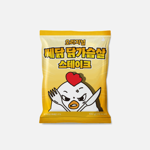 잠백이 쎄닭 닭가슴살 스테이크 6종