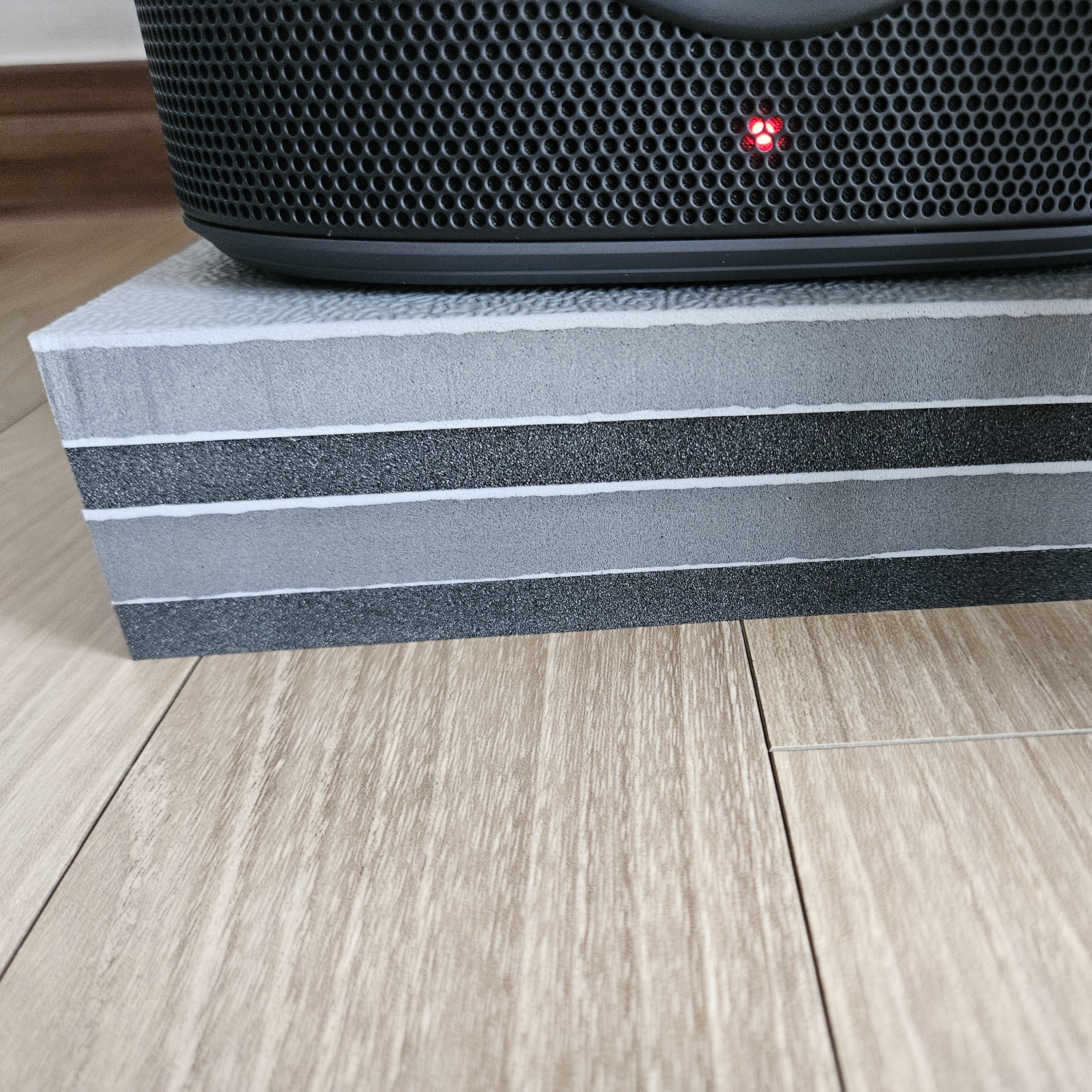 덕진스펀지 하만카돈 JBL BAR 방진 매트 패드 170x270x25T=2개 KEF 보스 이미지 6