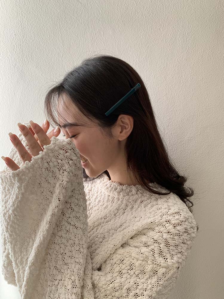 Barrette La France, 프렌치 컬러 집게핀 - 앞머리 옆머리 얇은 프랑스집게핀 - 상세 이미지 5