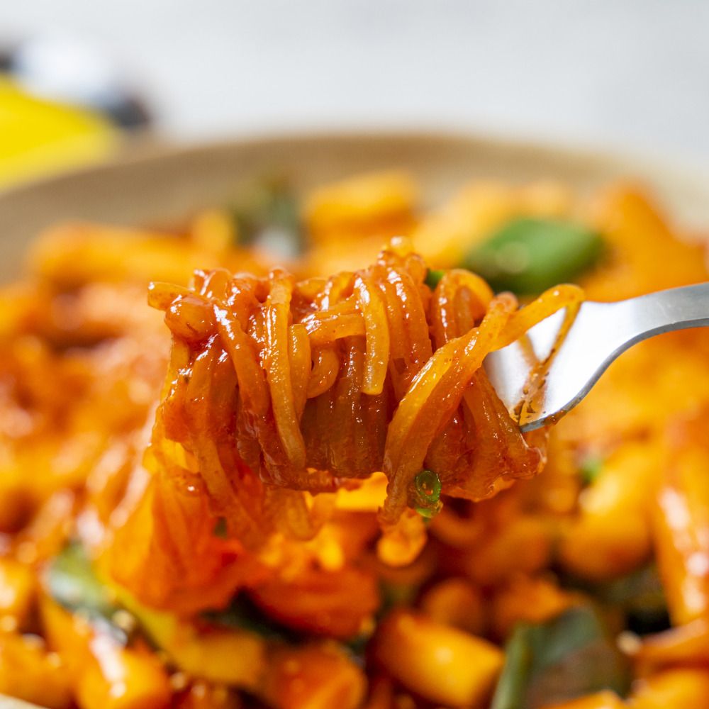 쫄면 떡볶이 국물 어묵 남양주 쫄떡볶이 캠핑 차박 즉석 밀키트 2인분 530g - 상세 이미지 5