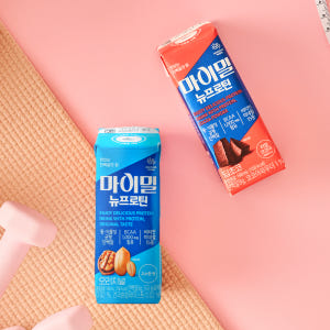 [혼합] 마이밀 뉴프로틴 오리지널 30팩+딥초코 30팩 외 (190 mL... 맛있게 먹은 솔직 후기 - 상품 이미지 2
