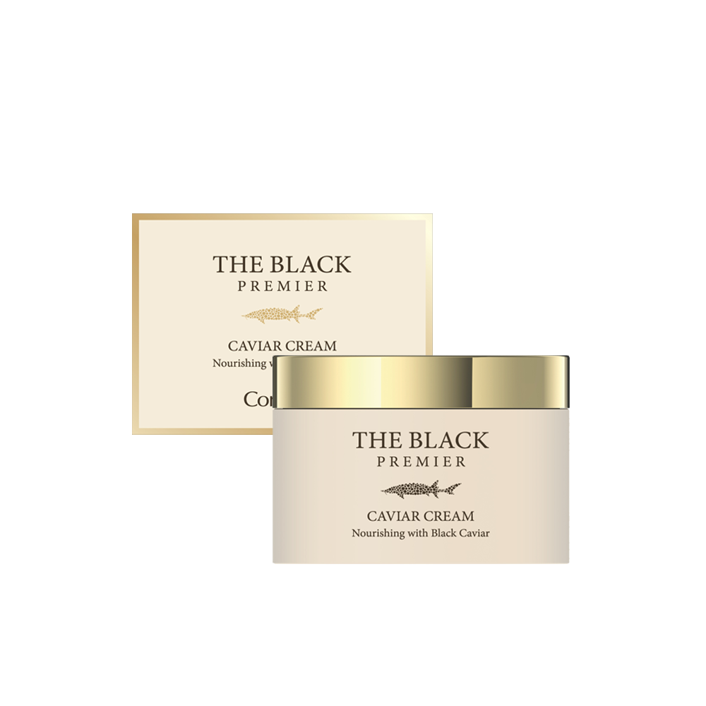 코리아나 더블랙 고보습 탄력개선 캐비어 영양크림 100ml 1+1 - 상품 이미지