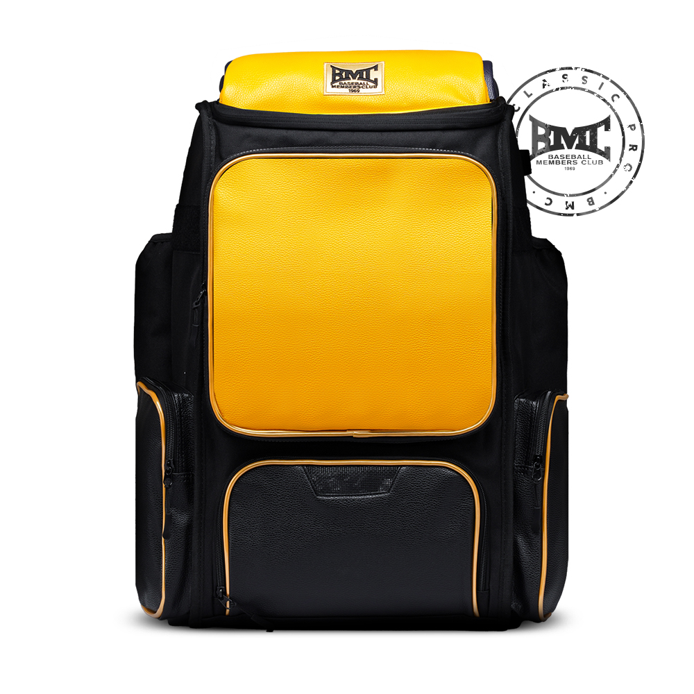 [BMC] 프로 클래식 백팩 / 옐로우 - 스포츠백팩 야구장비수납