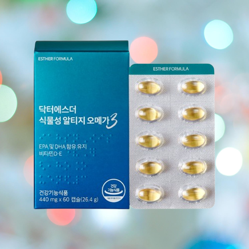 에스더포뮬러 식물성 알티지 오메가3 60캡슐X4박스 - 상세 이미지 5