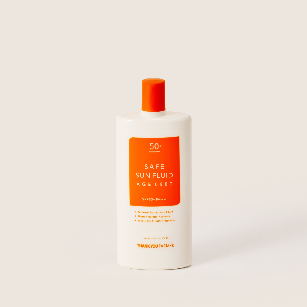 땡큐파머 세이프 선 플루이드 AGE 0880 100ml (SPF50+ / PA++++) - 상품 이미지