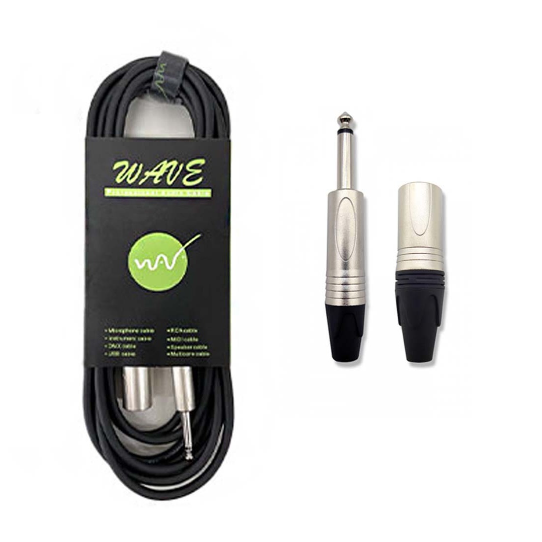 Wave XRM55M 마이크 케이블 XLR 캐논수 음향 연결선 1.5m~ 제품 이미지