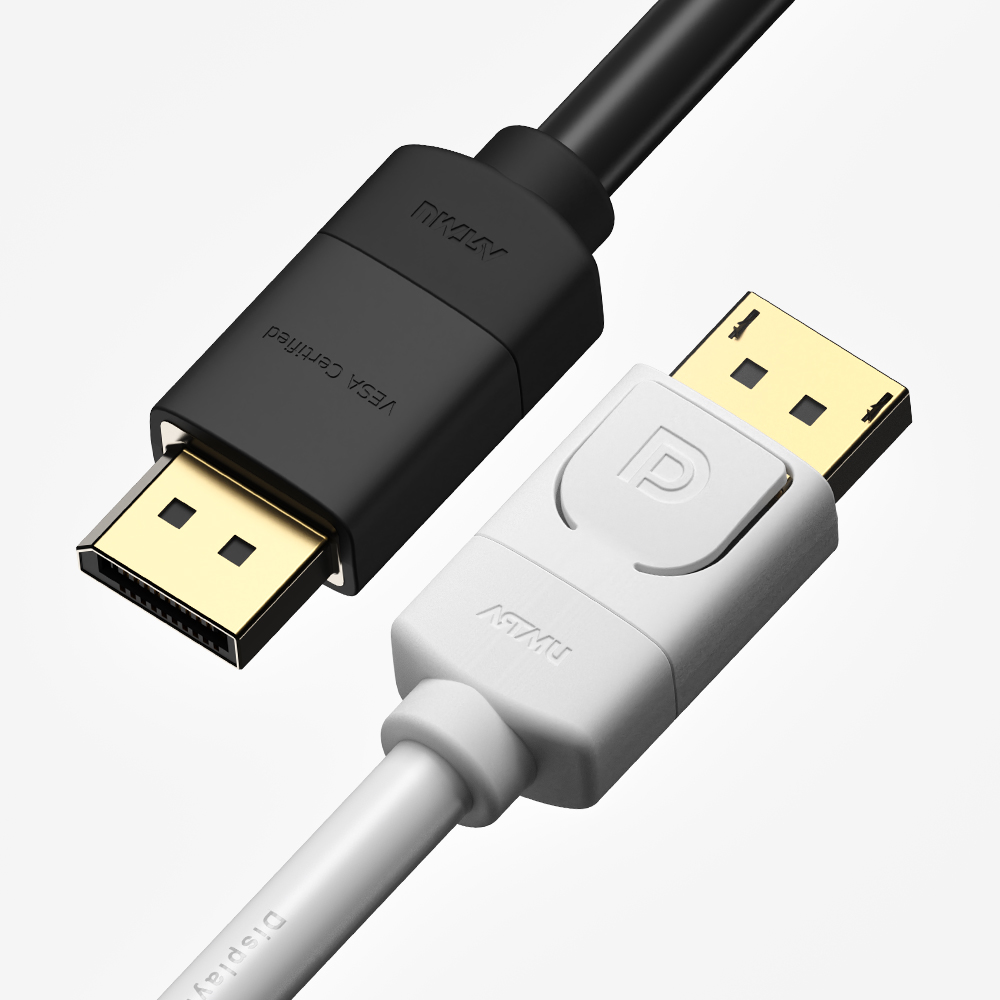 VESA 인증 DP to DP 1.4 8K DisplayPort 케이블 버튼 1m