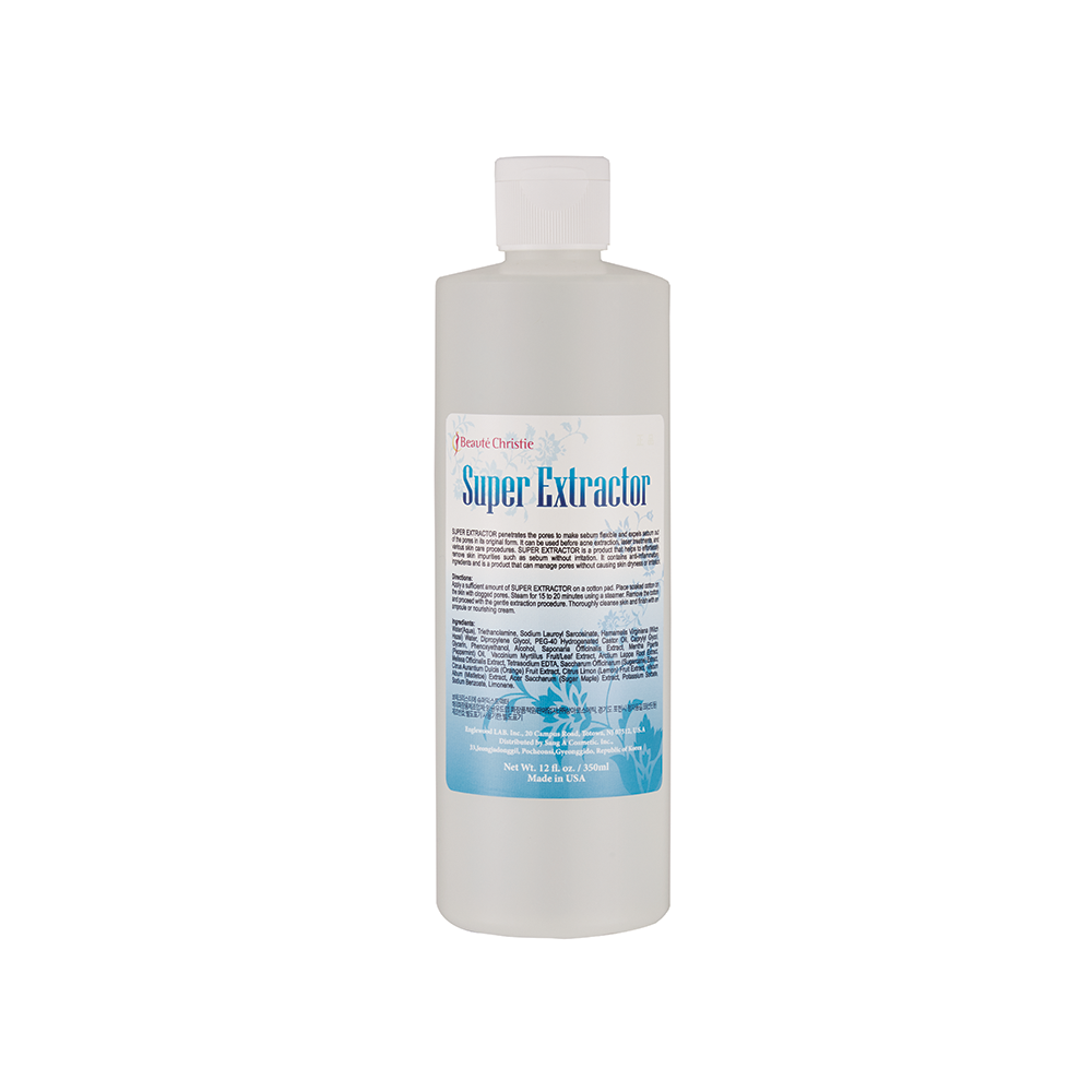 슈퍼익스트랙터(슈퍼엑스로션) 350ml 코피지연화제 블랙헤드 피지녹이는제품 보떼크리스티에 - 상세 이미지 2