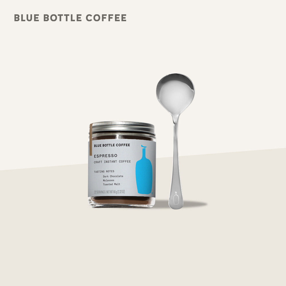 [공식] 블루보틀 크래프트 인스턴트 커피 + 커핑 스푼 Blue Bottle Craft Instant Coffee + Cupping Spoon - 상품 이미지