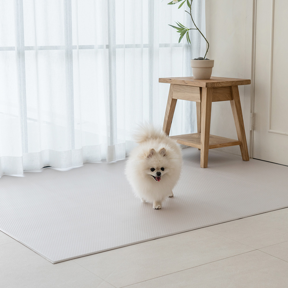 [러그140x180cm] 디팡 4mm 펫 미끄럼방지 강아지 고양이 애견매트 슬개골 반려견 - 상세 이미지 2