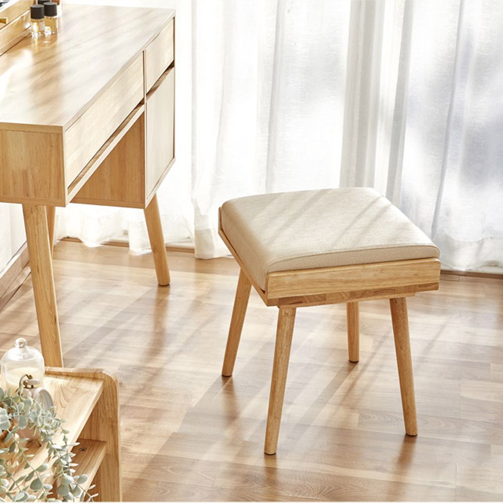 이던 원목 화장대 의자 스툴 보조 디자인 인테리어 카페