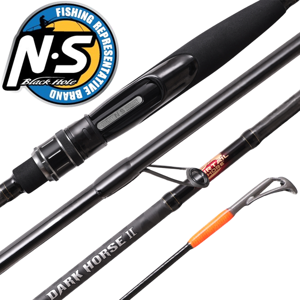 NS 엔에스 다크호스2 헤어테일 쇼어 갈치 루어대 풀치 낚시대 볼락 로드 아징대 762UL