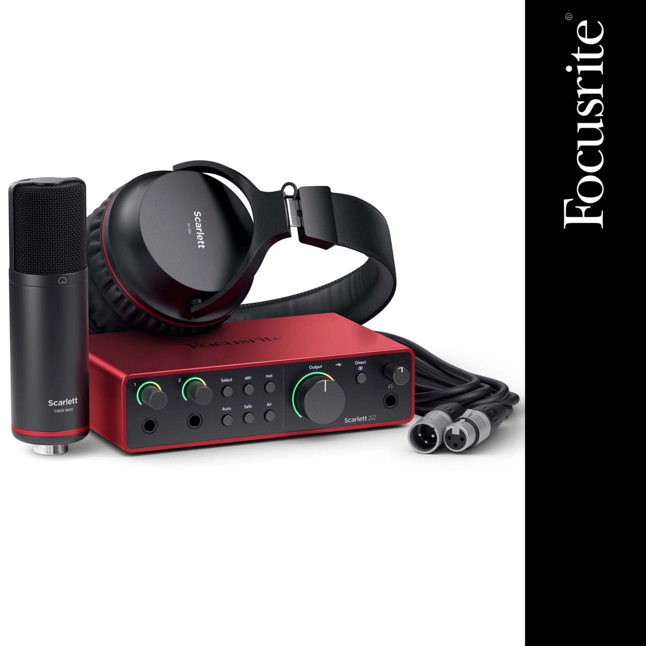 포커스라이트 Scarlett 2i2 Studio 스칼렛 2i2 스튜디오 4세대 오디오 인터페이스