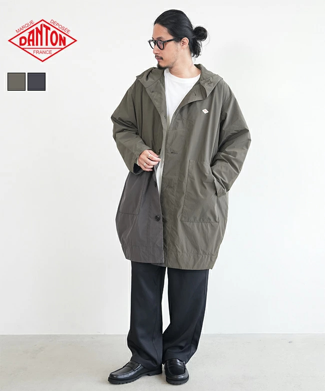 단톤 DANTON INSULATION HOODED COAT 야상 자켓 DT-A0527PNT - 상품 이미지