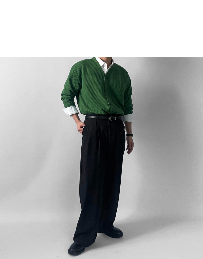 소프트 브이넥 가디건 6color 봄 가을 간절기 얇은 오버핏 상세 이미지 54