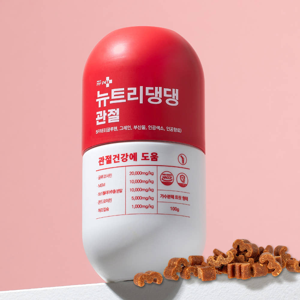 헬로마이펫 뉴트리댕댕 강아지 관절영양제 슬개골 연골