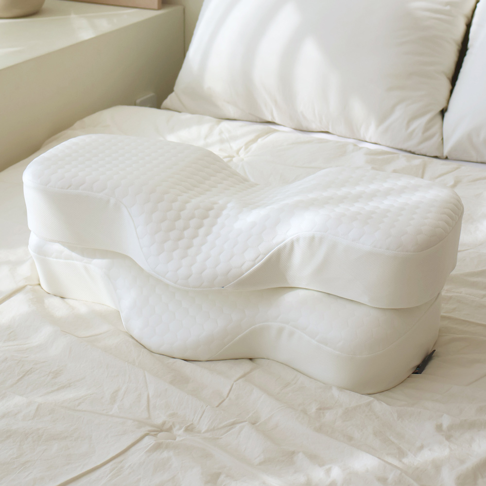 베네폼 듀얼플러스 더블 레이어 경추 베개 거북목 일자목 고밀도메모리폼 듀라론 냉감 목디스크